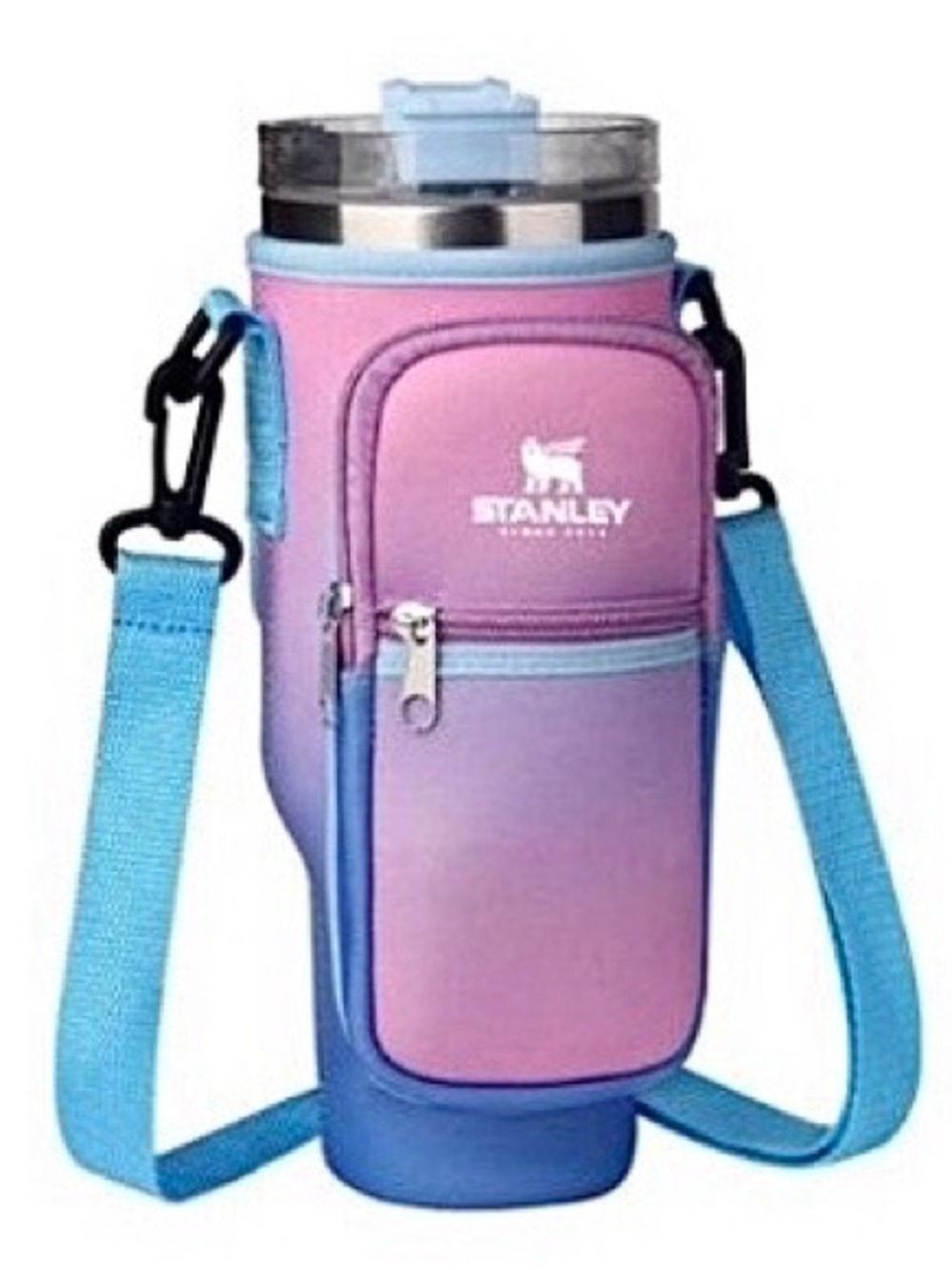 Stanley Tumbler Carrier Pouch – Fits 40oz Water Bottles (Adjustable Strap)-NEW!!